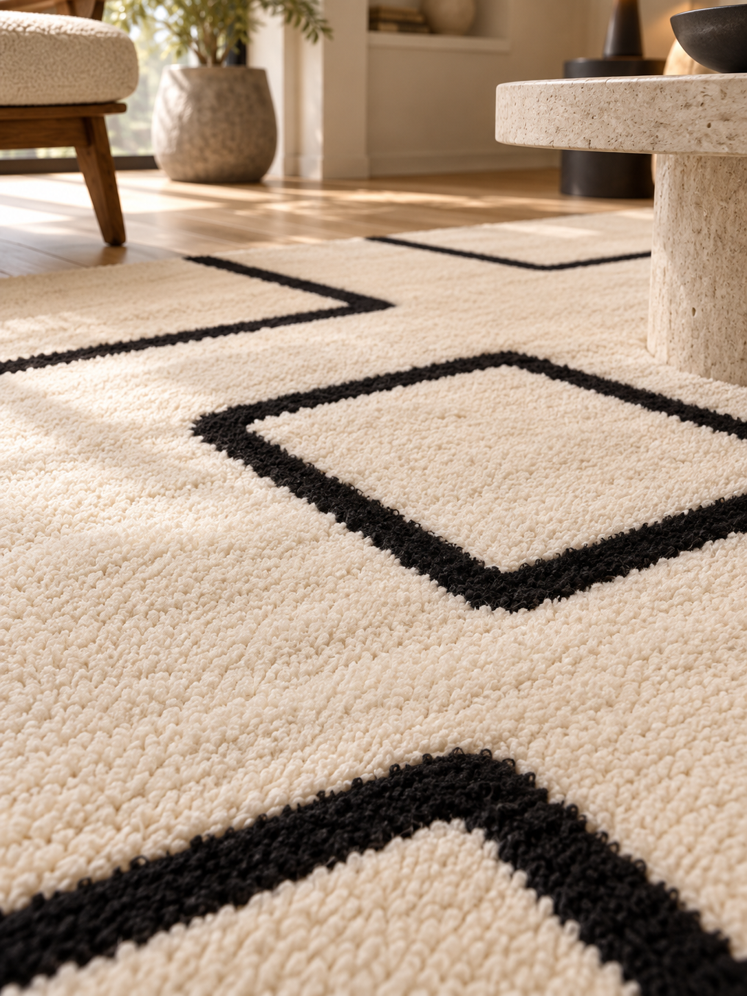 Tapis d'intérieur Beige | Arven