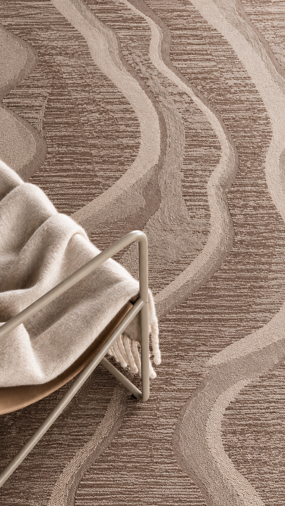 Tapis Salon Moderne Foncé | Liora