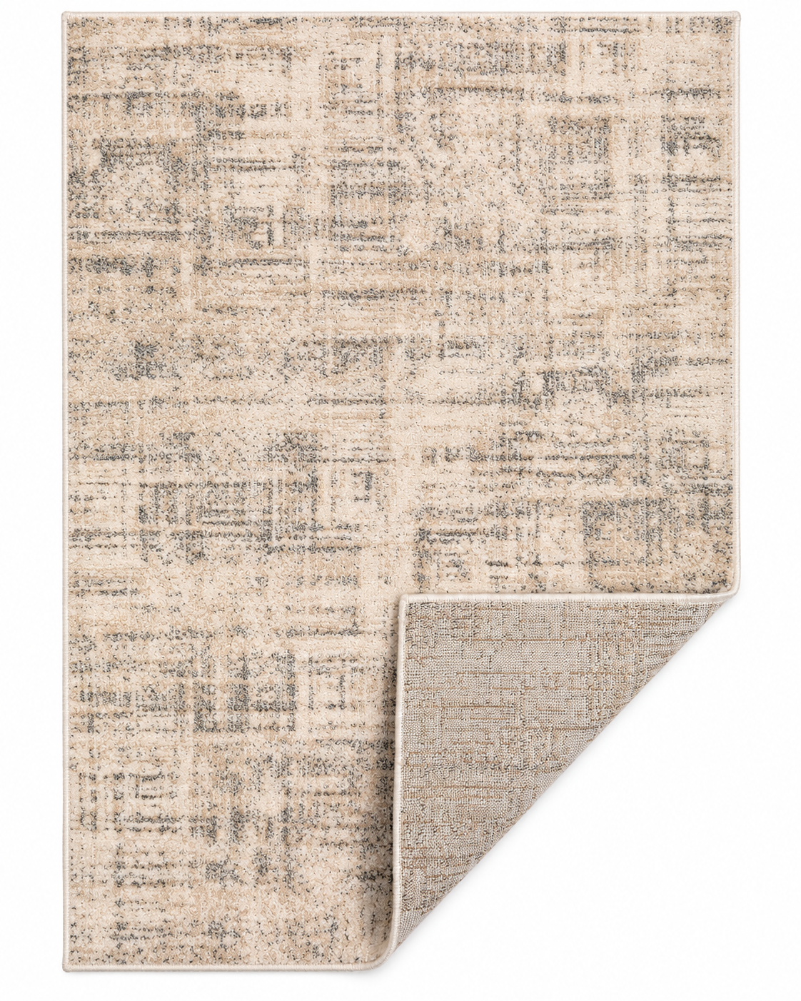 Tapis à tissage plat Beige | Liora