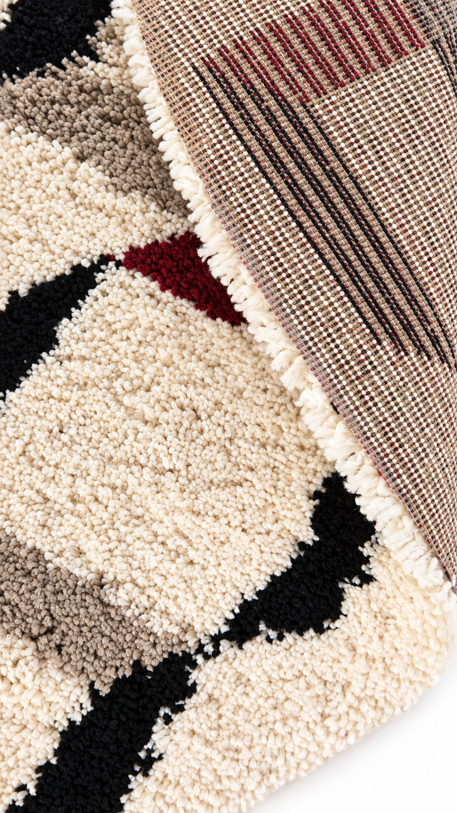 Tapis rond d'intérieur Blanc | Olyne
