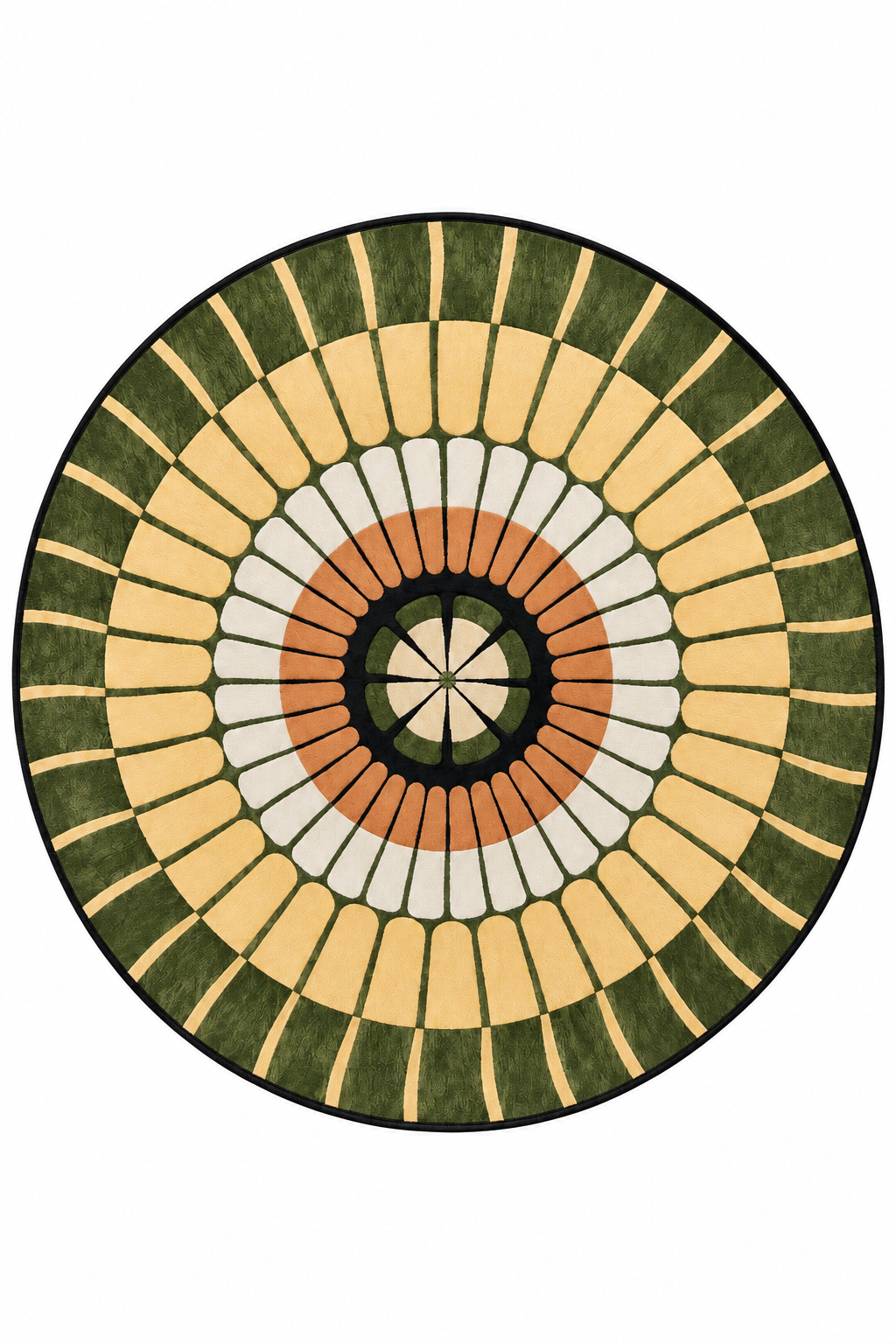 Tapis d'extérieur Rond Moderne | Riviera