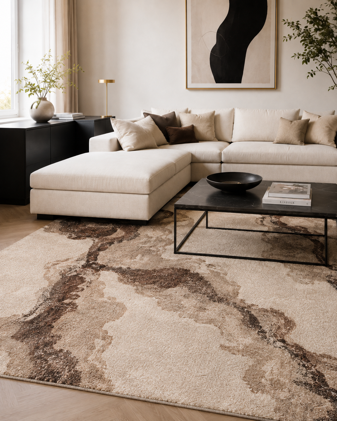 Tapis Salon Moderne | Sahara