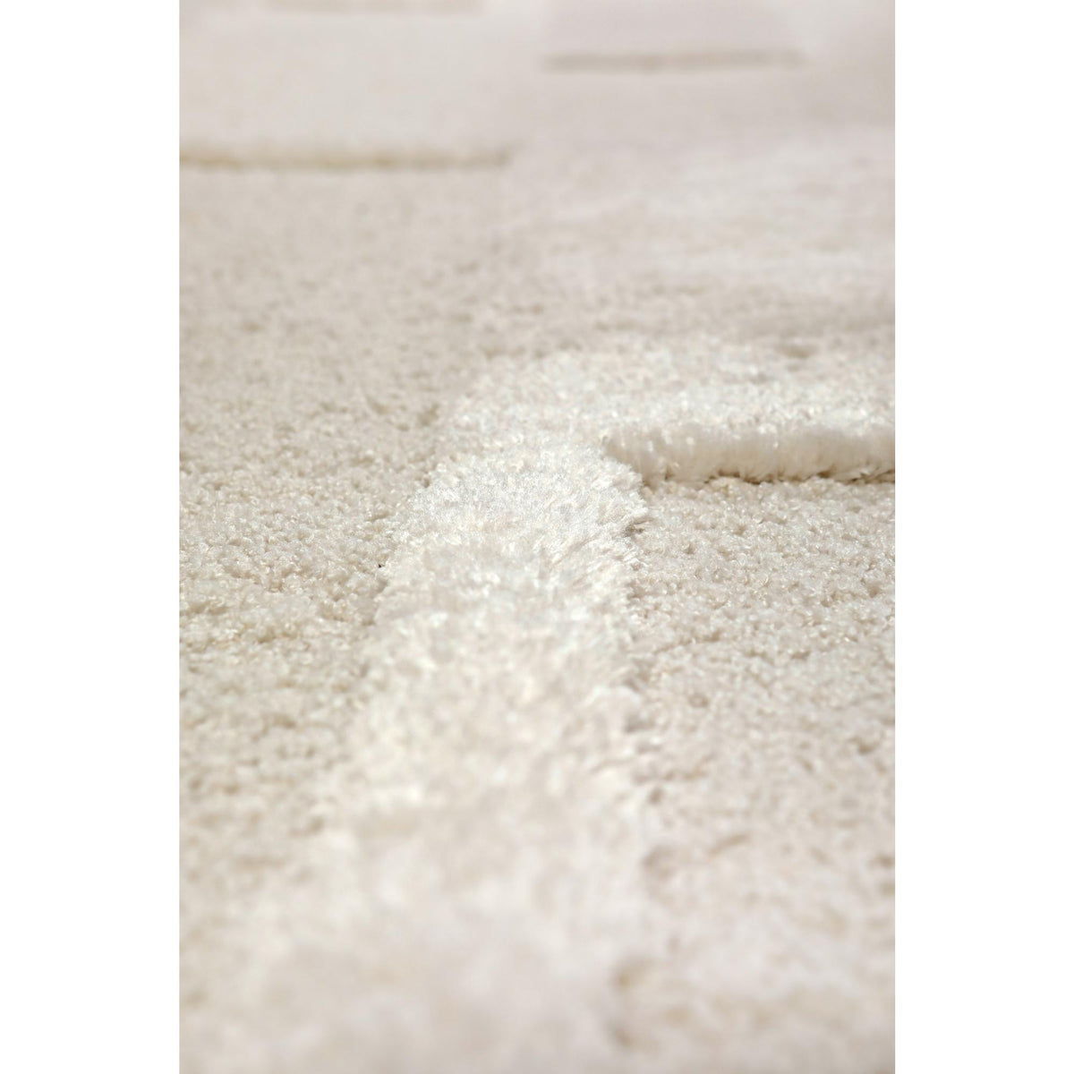 Tapis fabriqué à partir de matériaux recyclés Beige | Naya