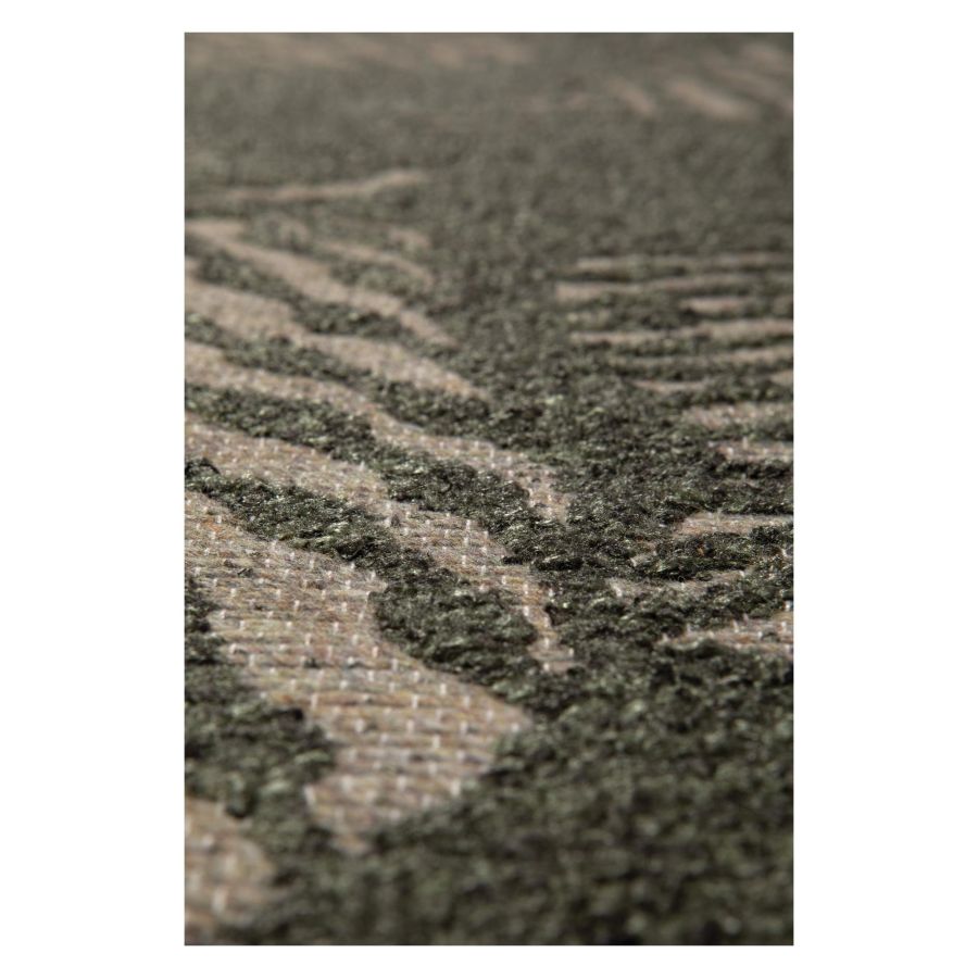 Tapis Salon Moderne vert | Liora