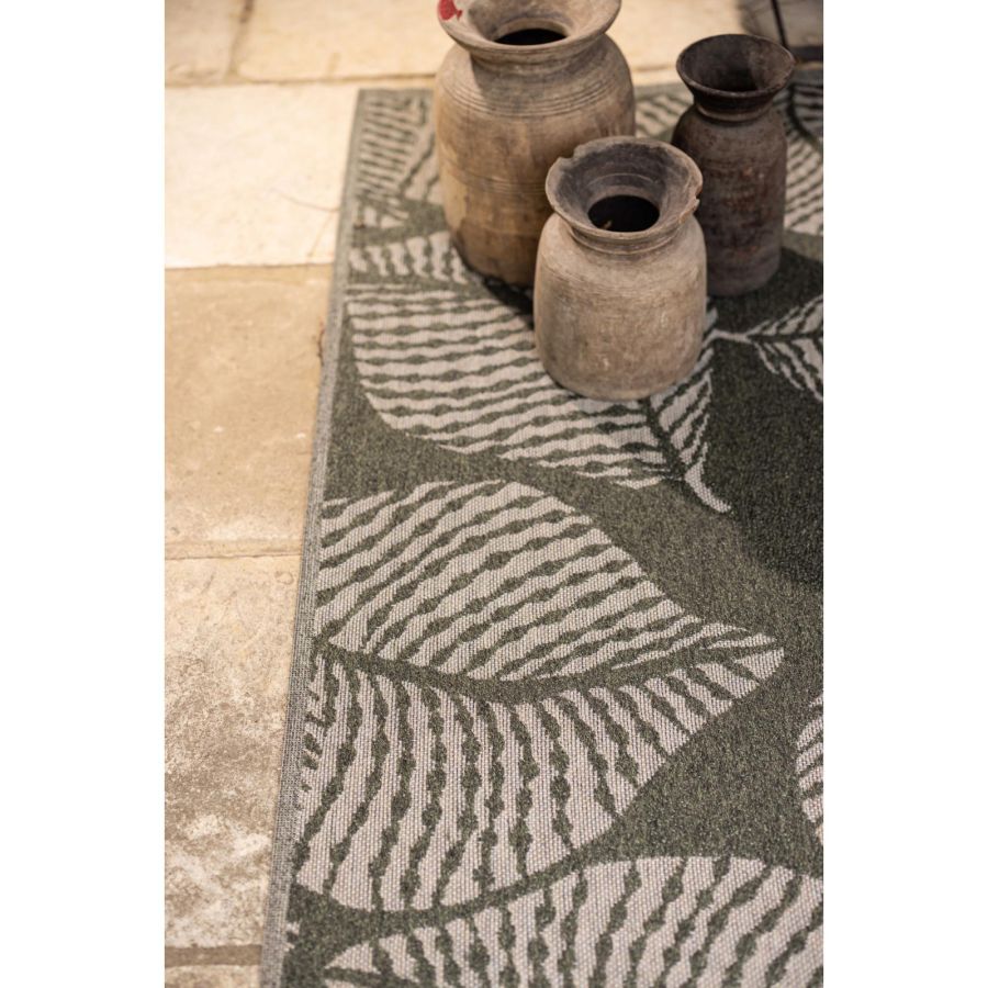 Tapis Salon Moderne vert | Liora