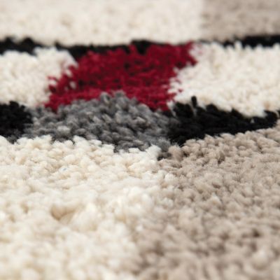 Tapis rond d'intérieur Blanc | Olyne
