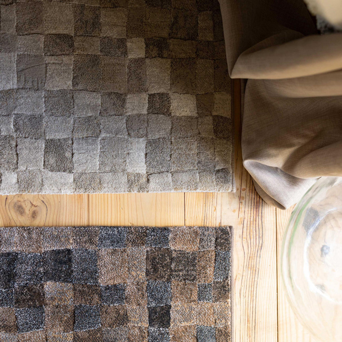 Tapis Salon Moderne Foncé | Nacra