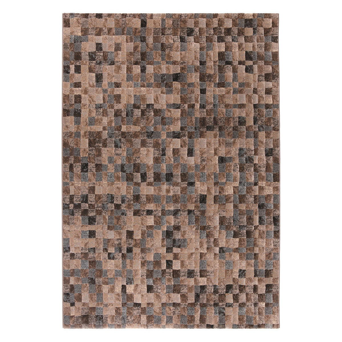 Tapis Salon Moderne Foncé | Nacra